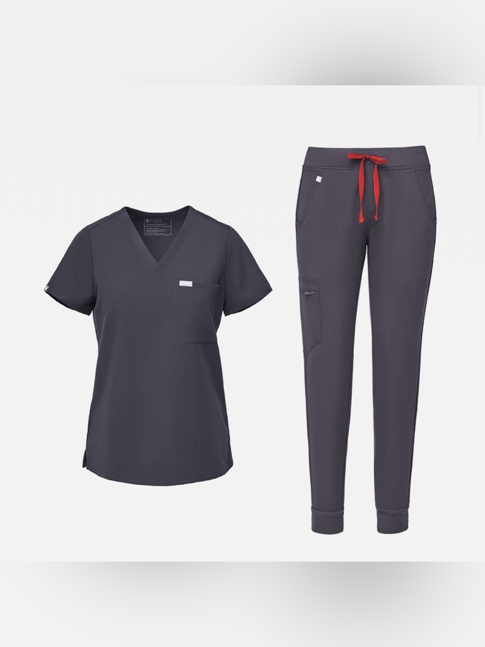 Figs Scrub Set V Neck and Joggers